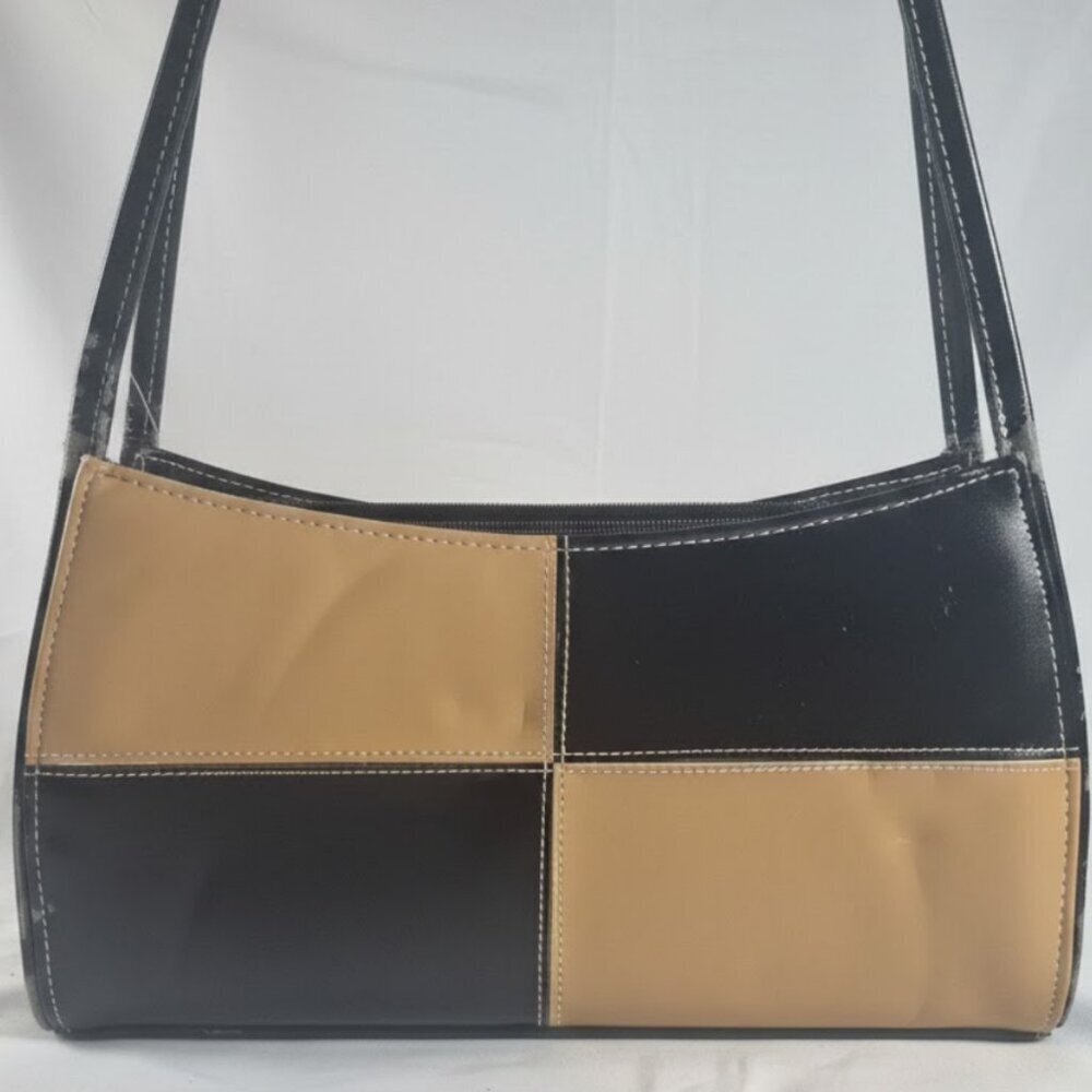Kate Spade New York Black Tan Colorblock Shoulder Bag Purse (See Description) - Picture 2 of 10